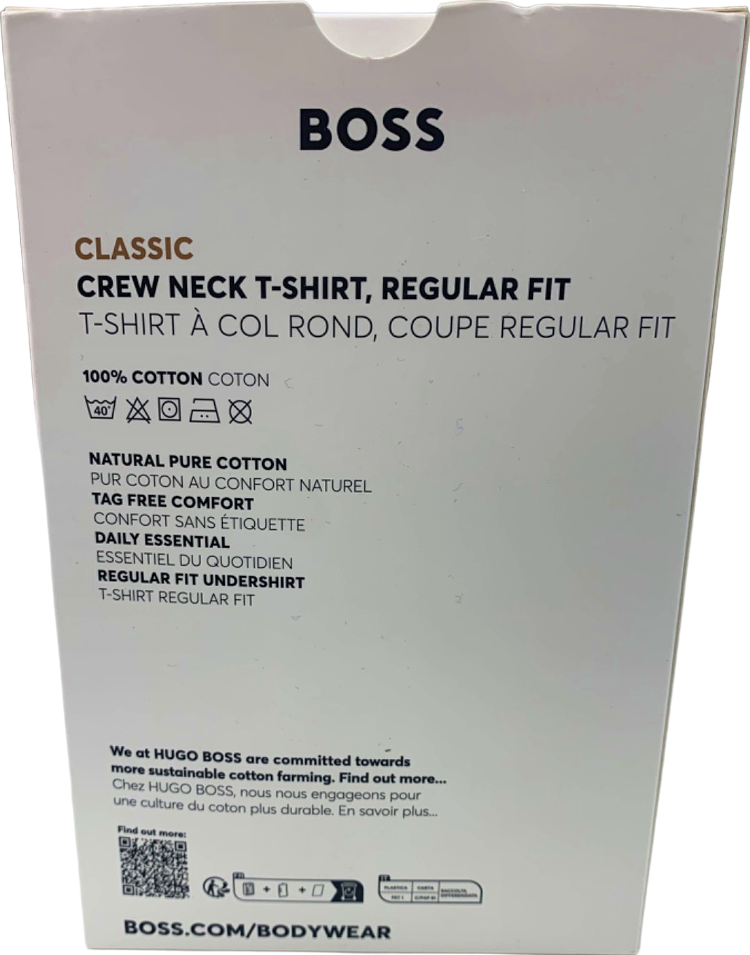 Hugo Boss Black/Navy/Green Classic Crew Neck T-Shirt Regular Fit Set UK S