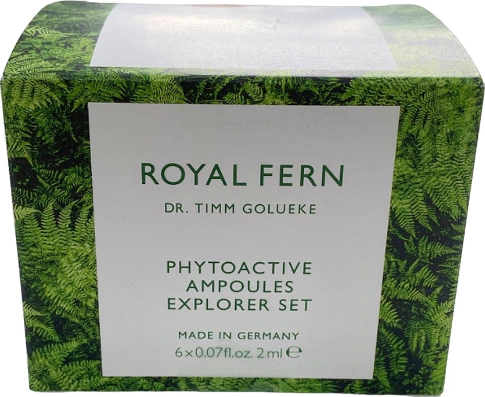 Royal Fern Phytoactive Ampoules Explorer Set 6x2ml