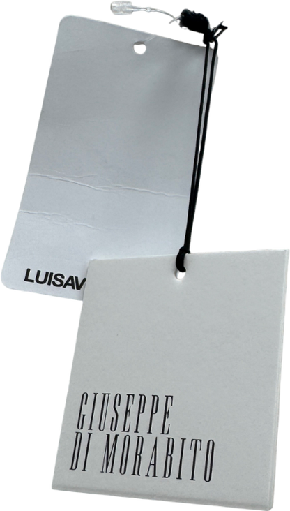 Giuseppe Di Morabito Laize Stretch Lace Leggings W/stirrups - Milk White UK 10