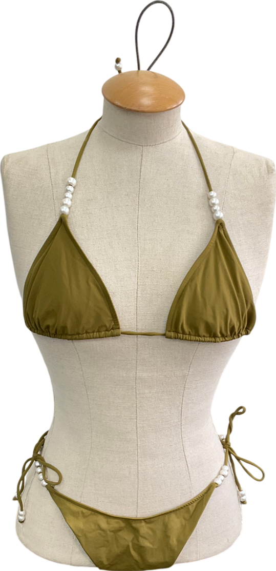 caro luna Green Perla 2-piece Swimsuit UK S