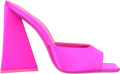 THE ATTICO Pink Satin 85mm Devon Sandals UK 3 EU 36