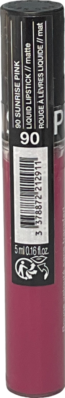 sephora Cream Lip Stain Matte Liquid Lipstick 90 5ml