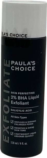 paulas choice Skin Perfecting 2% Bha Exfoliating Toner 118ml