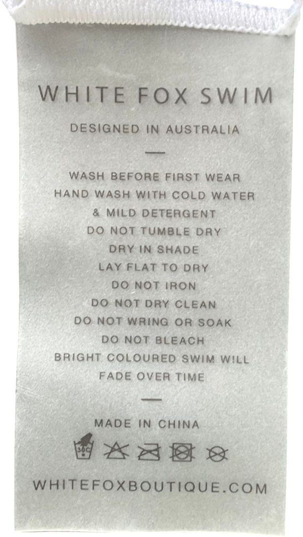 White Fox Purple More Than A Dream Bikini Set UK XS