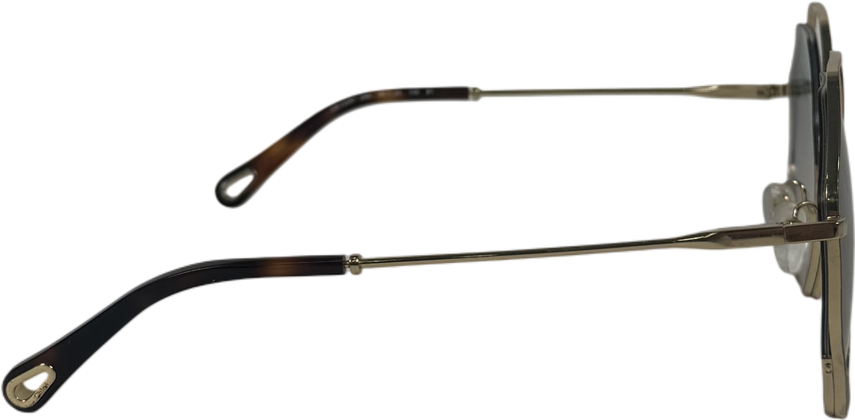 Chloé Metallic Poppy Sunglasses One Size