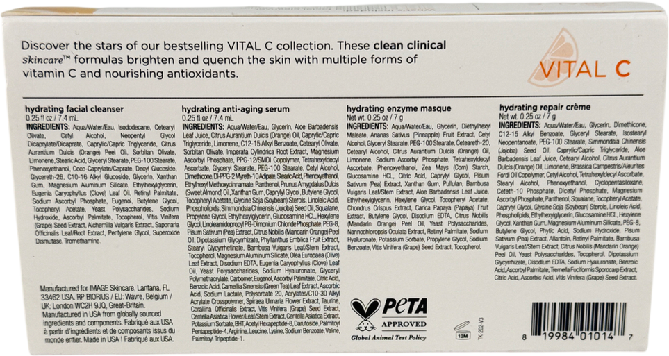 Image Skincare Trial Vital C Trial Kit One size
