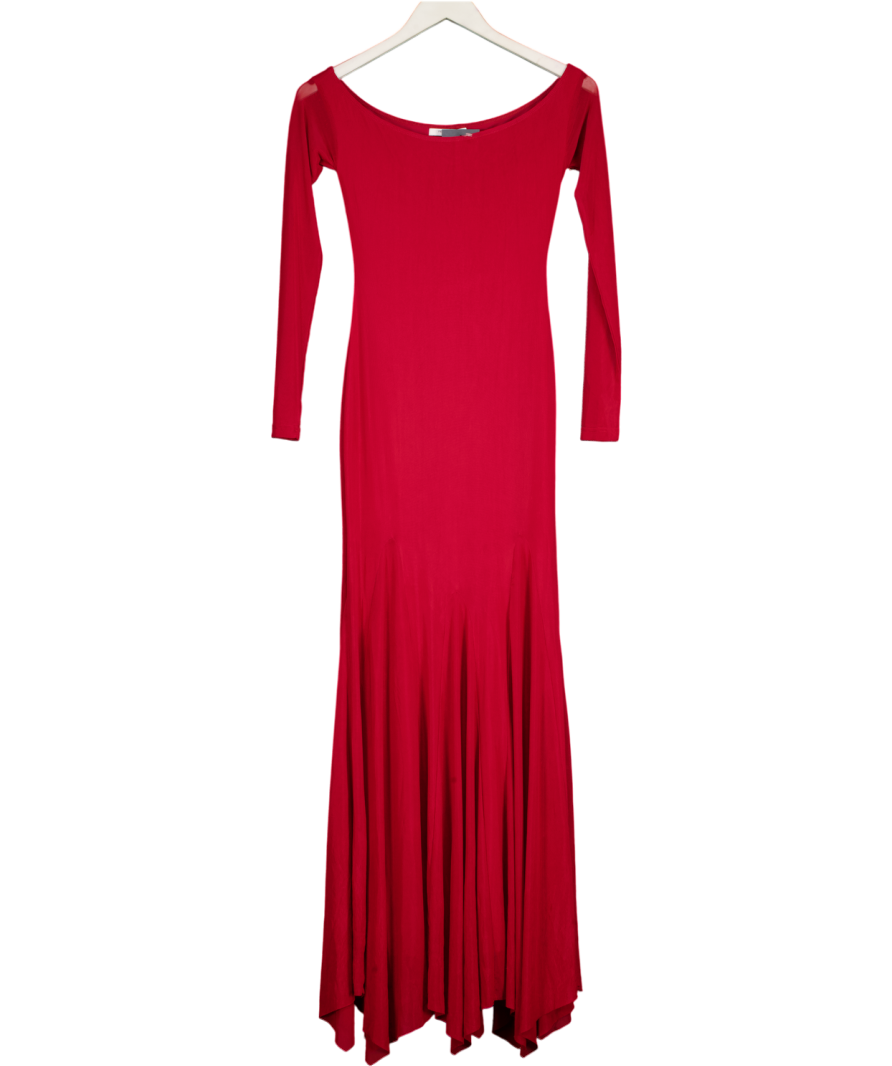 peppermayo Red Maxi Dress UK 6