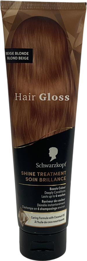 SCHWARZKOPF Hair Gloss Shine Treatment Beige Blonde 150ml