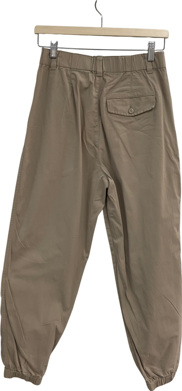 Uniqlo Beige Cuffed Hem Trousers W26
