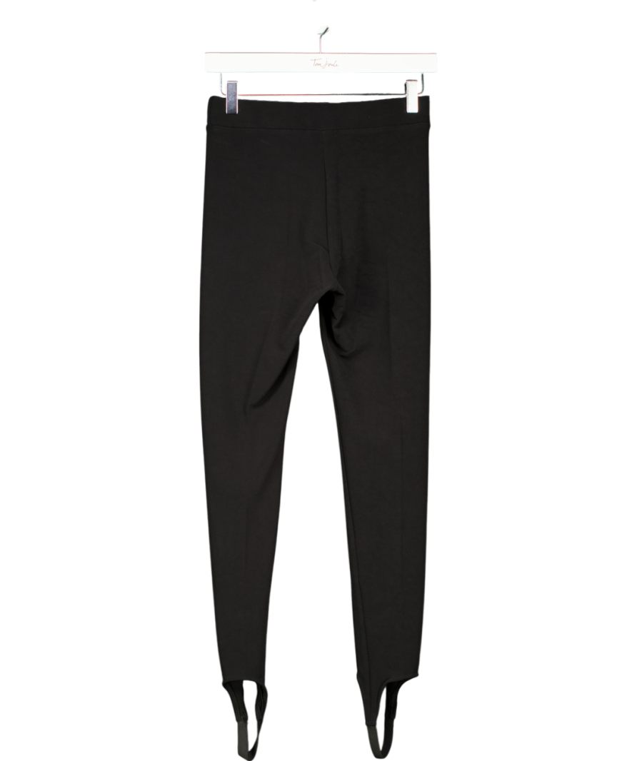 MANGO Black Stirrup Leggings UK S
