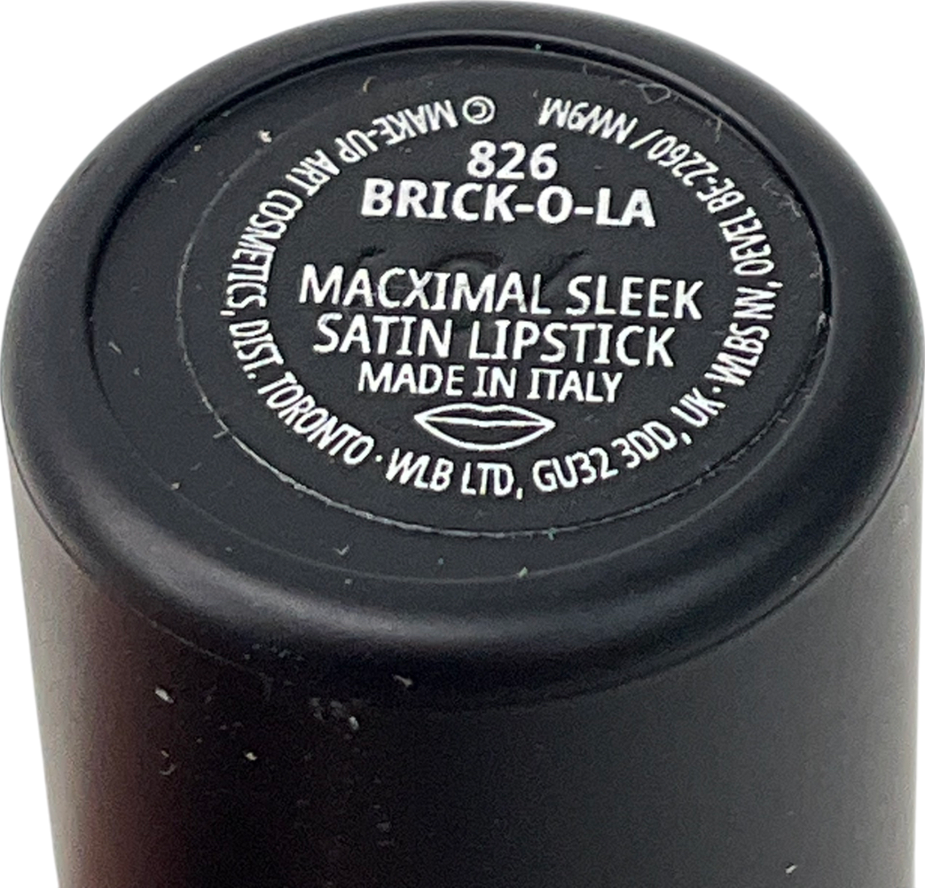 MAC Macximal Silky Matte Lipstick 826 One size