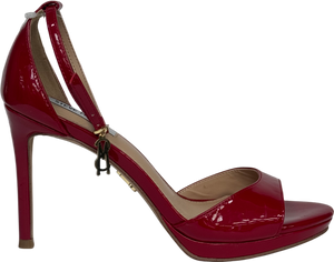 STEVE MADDEN Evers Red Patent Heels UK 6 EU 39