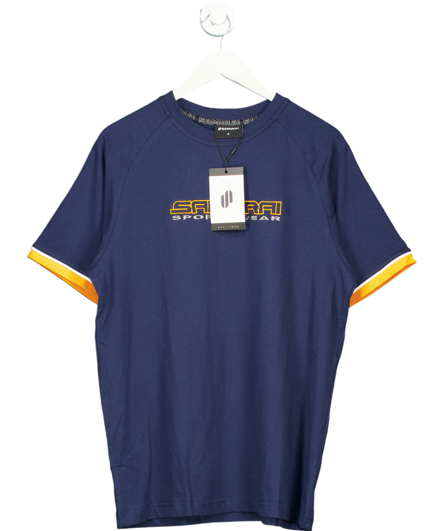 Samurai Blue Training T-shirt UK M