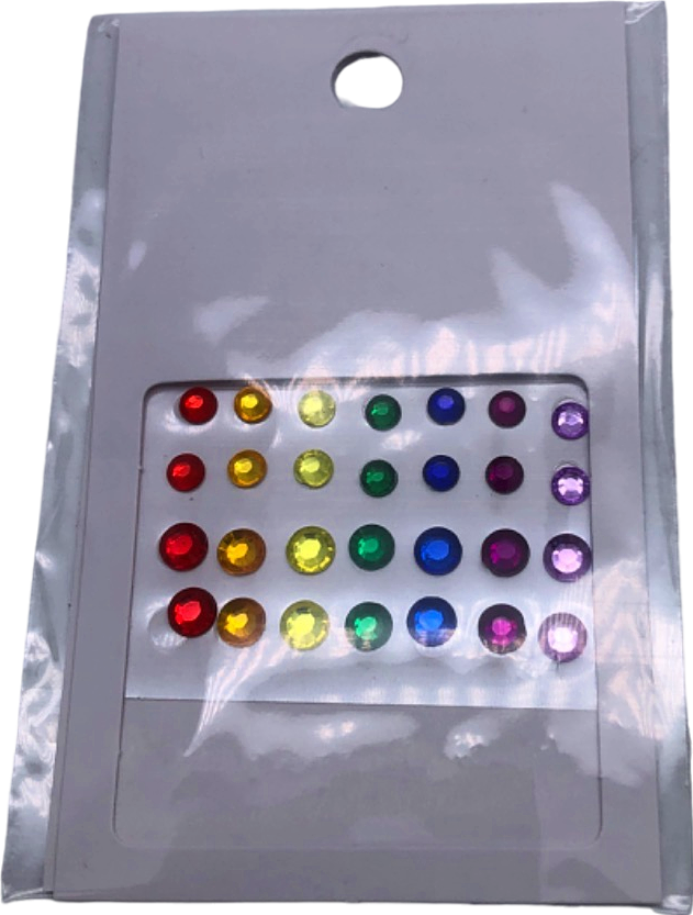 Unbranded Multi-Coloured Gem Stickers