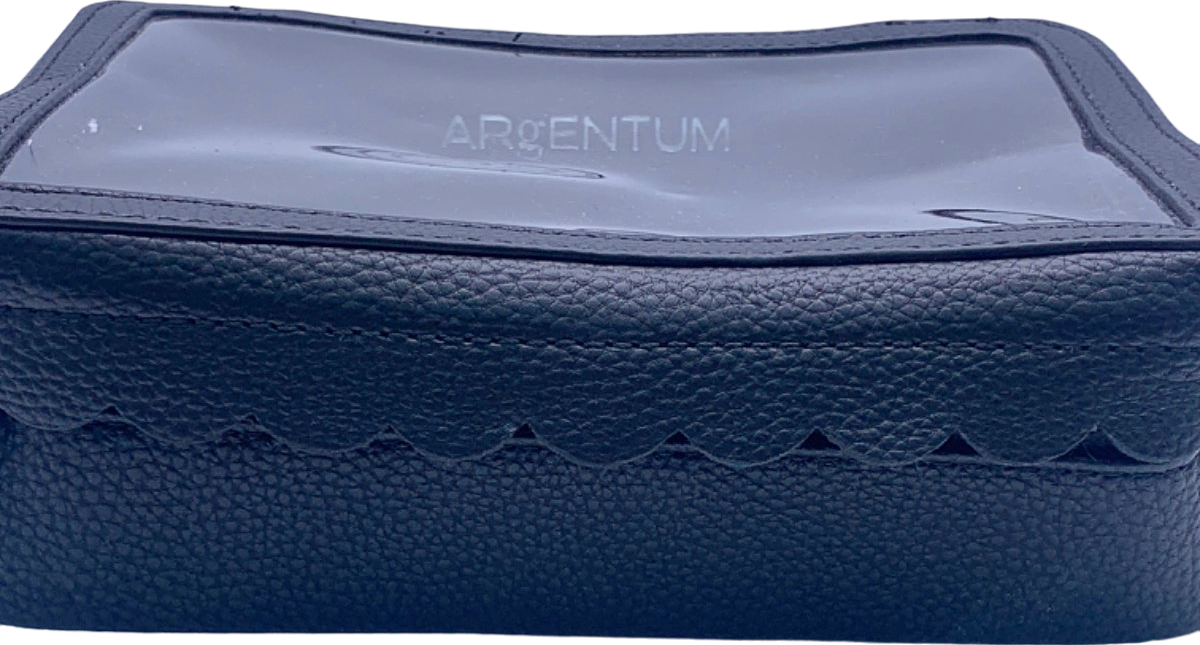 Argentum Black Makeup Bag One Size