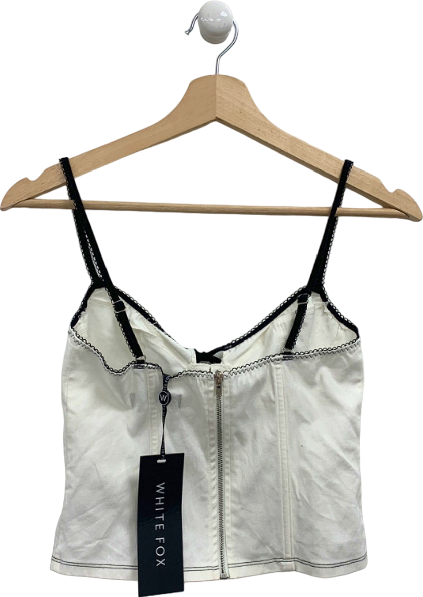 White Fox White Man Down Bustier UK S