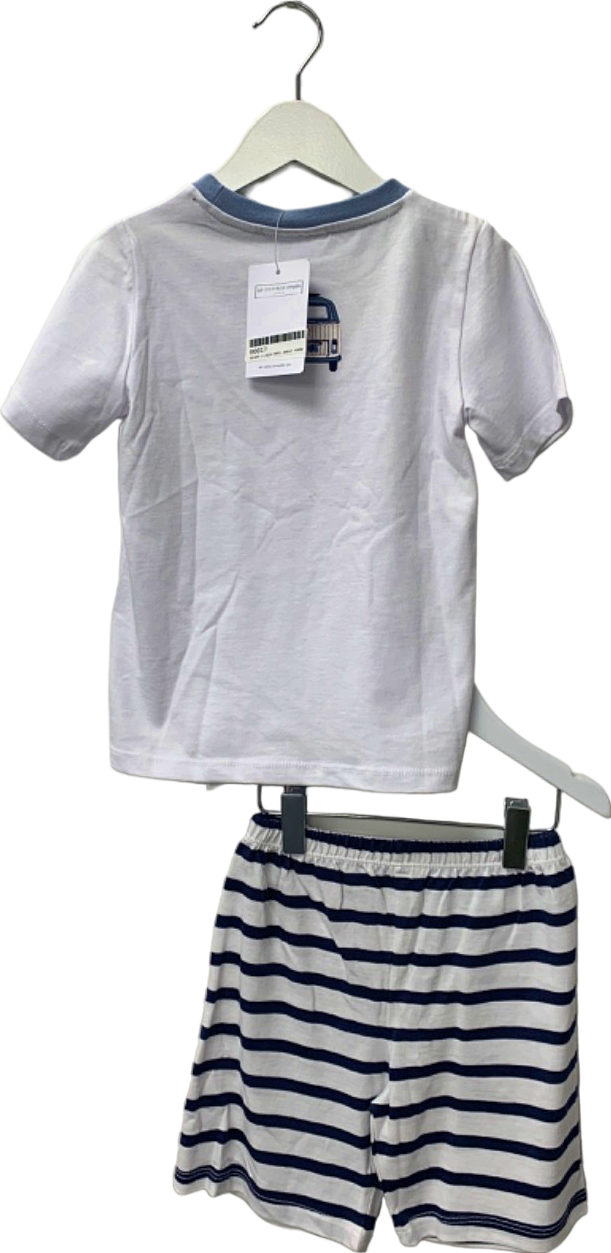 The Little White Company Multi Campervan Pyjama 2-3 Yrs