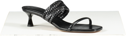 DEAR FRANCES Black Bow Sandal UK 5 EU 38 👠