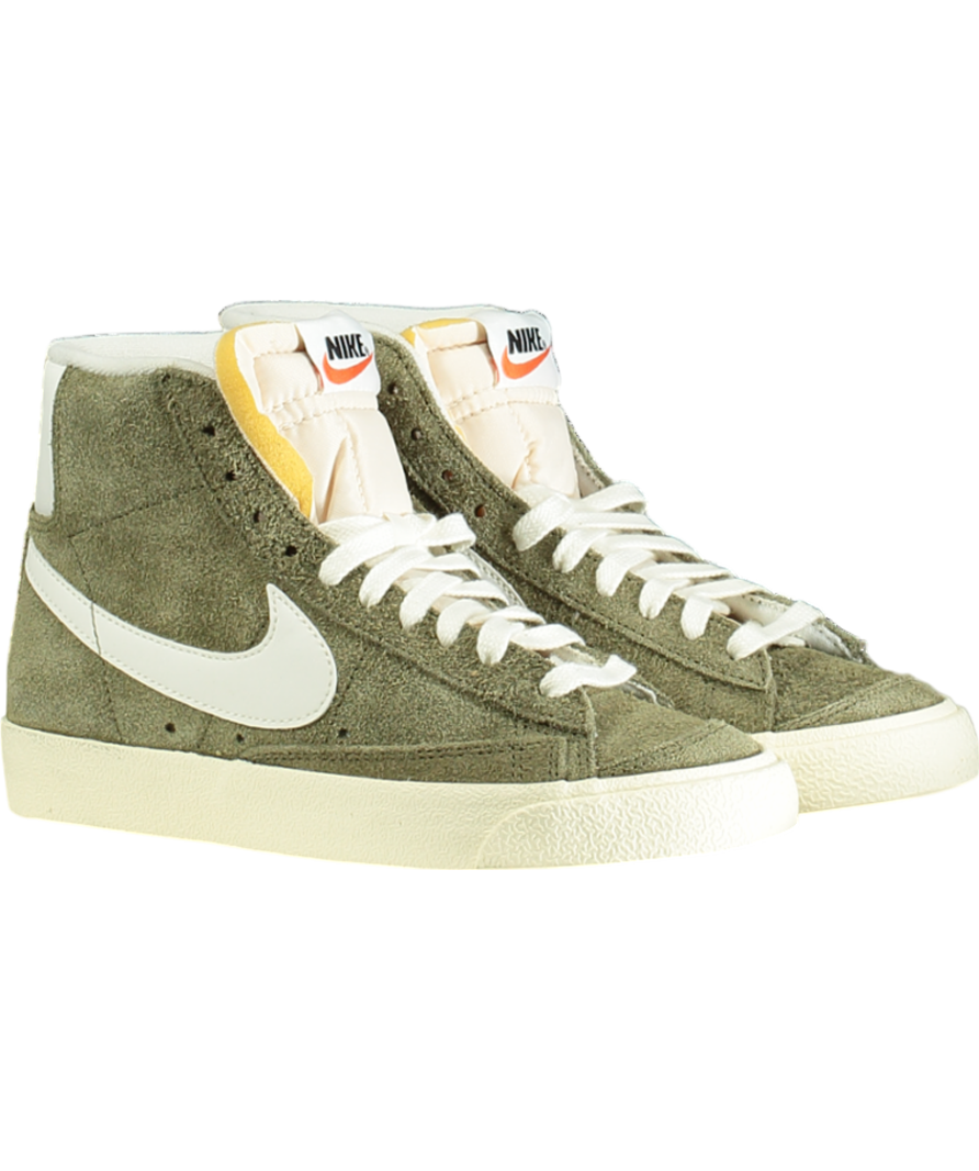 Nike Green Blazer Mid 77 Trainers UK 4 EU 37 👠