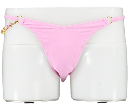 boux avenue Pink Miami Chain Bikini Briefs UK 6