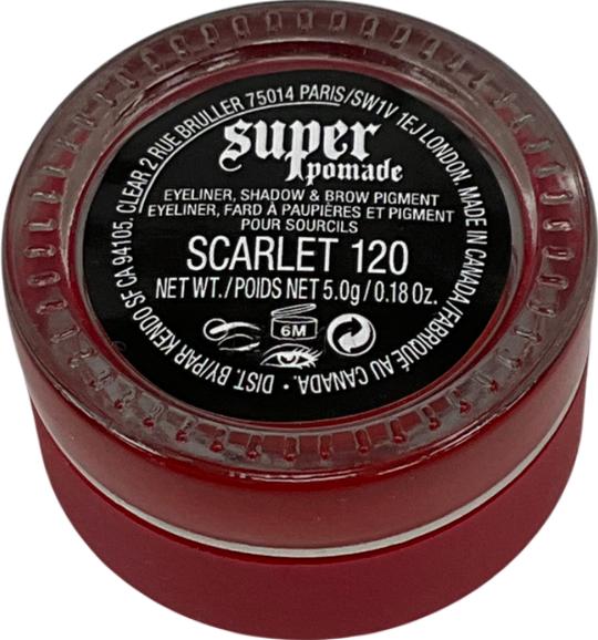 KVD beauty Beauty Super Pomade Vegan Eyeliner, Shadow & Brow Pigment Scarlet 120 5g