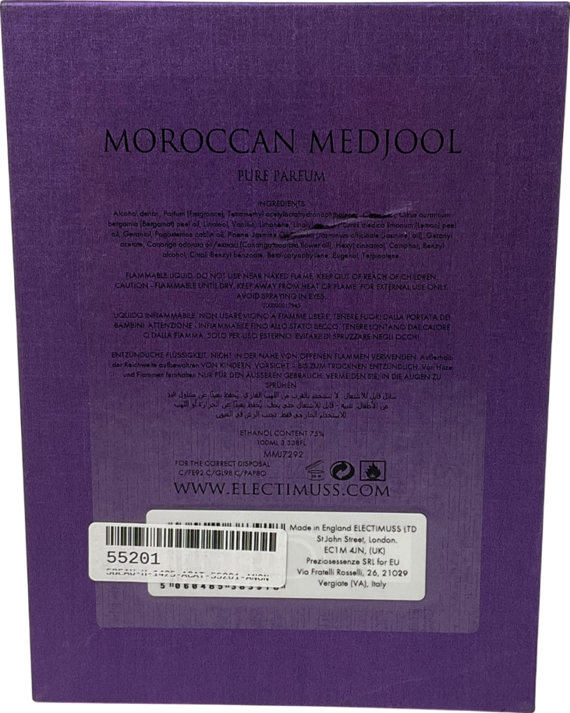 moroccan medjool Moroccan Medjool Pure Parfum/extrait 100ml