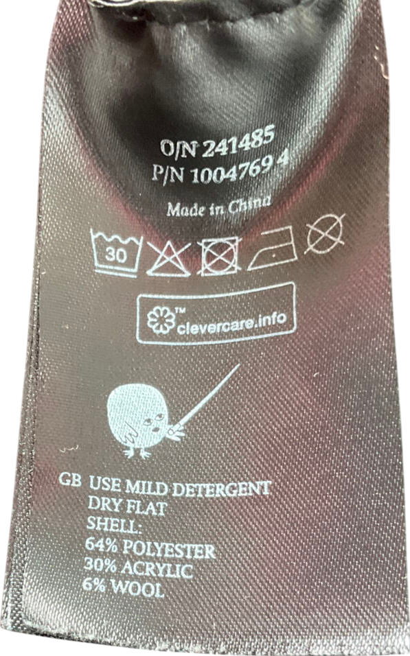 Monki Brown Rib Knit Sweater UK S