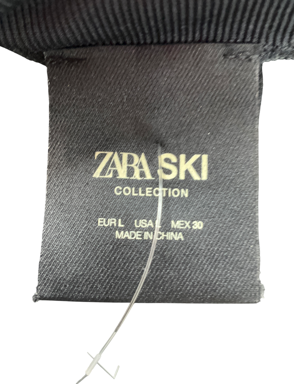 ZARA Black Thermal Leggings UK L