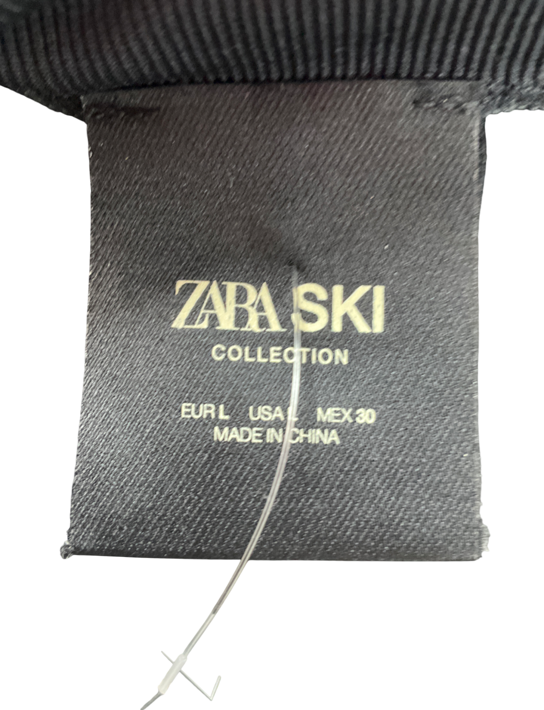 ZARA Black Thermal Leggings UK L