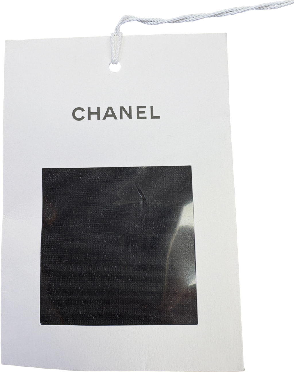 Chanel Black Wool /Silk Blend skirt with pearl "CC" Button UK 8