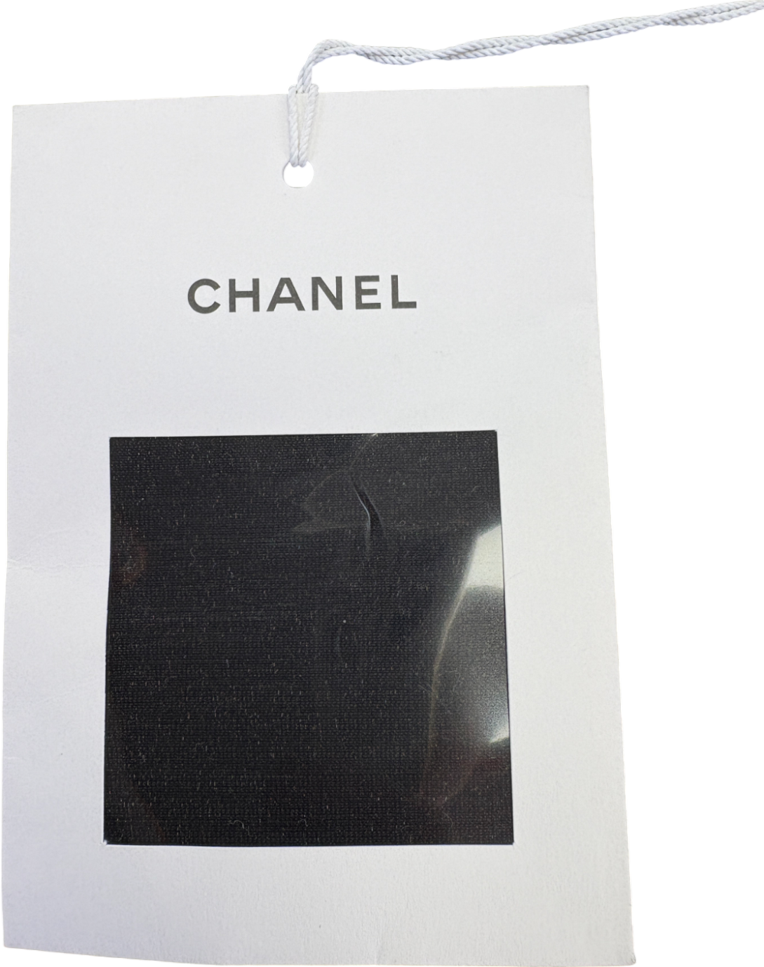 Chanel Black Wool /Silk Blend skirt with pearl "CC" Button UK 8