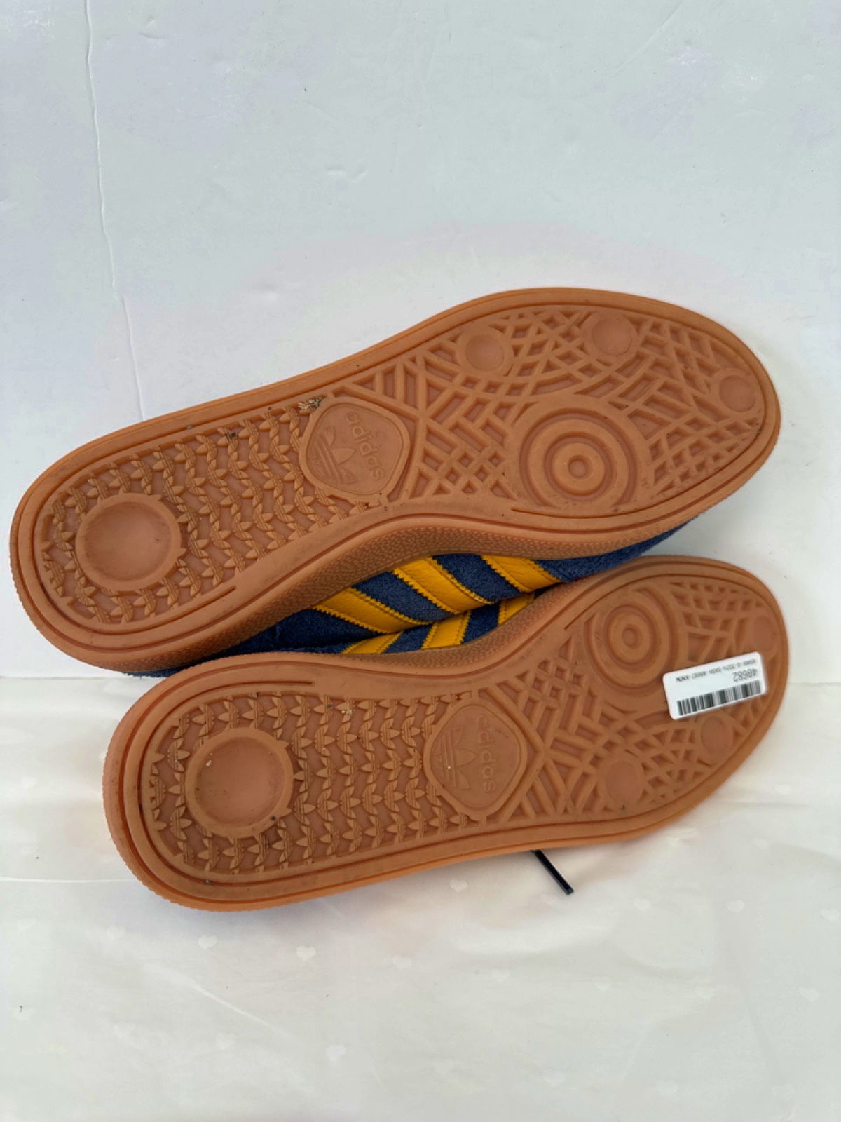 Adidas Blue/Yellow Handball Spezial Trainers UK 6.5