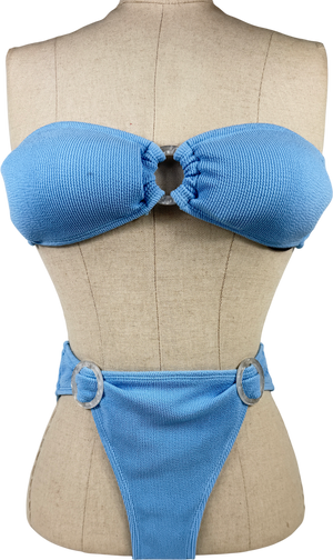 4th & Reckless Blue Char Bikini UK 6