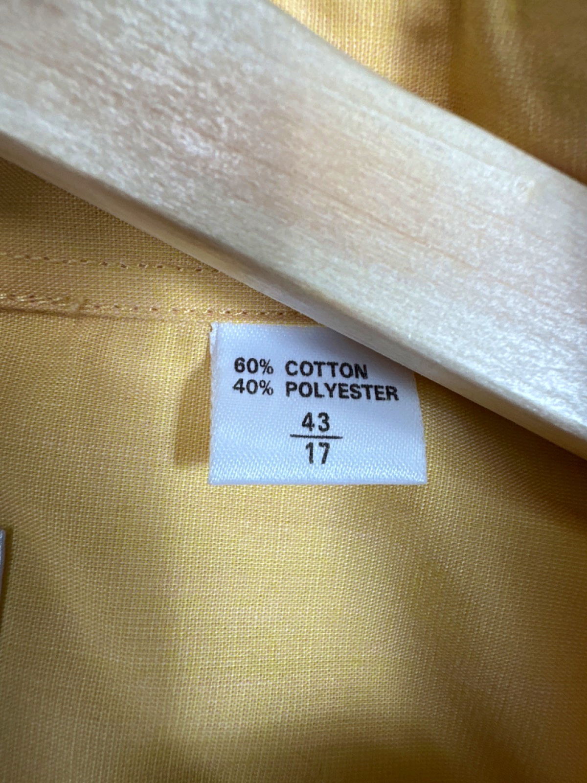 Yves Saint Laurent Yellow Short Sleeve Shirt UK XL