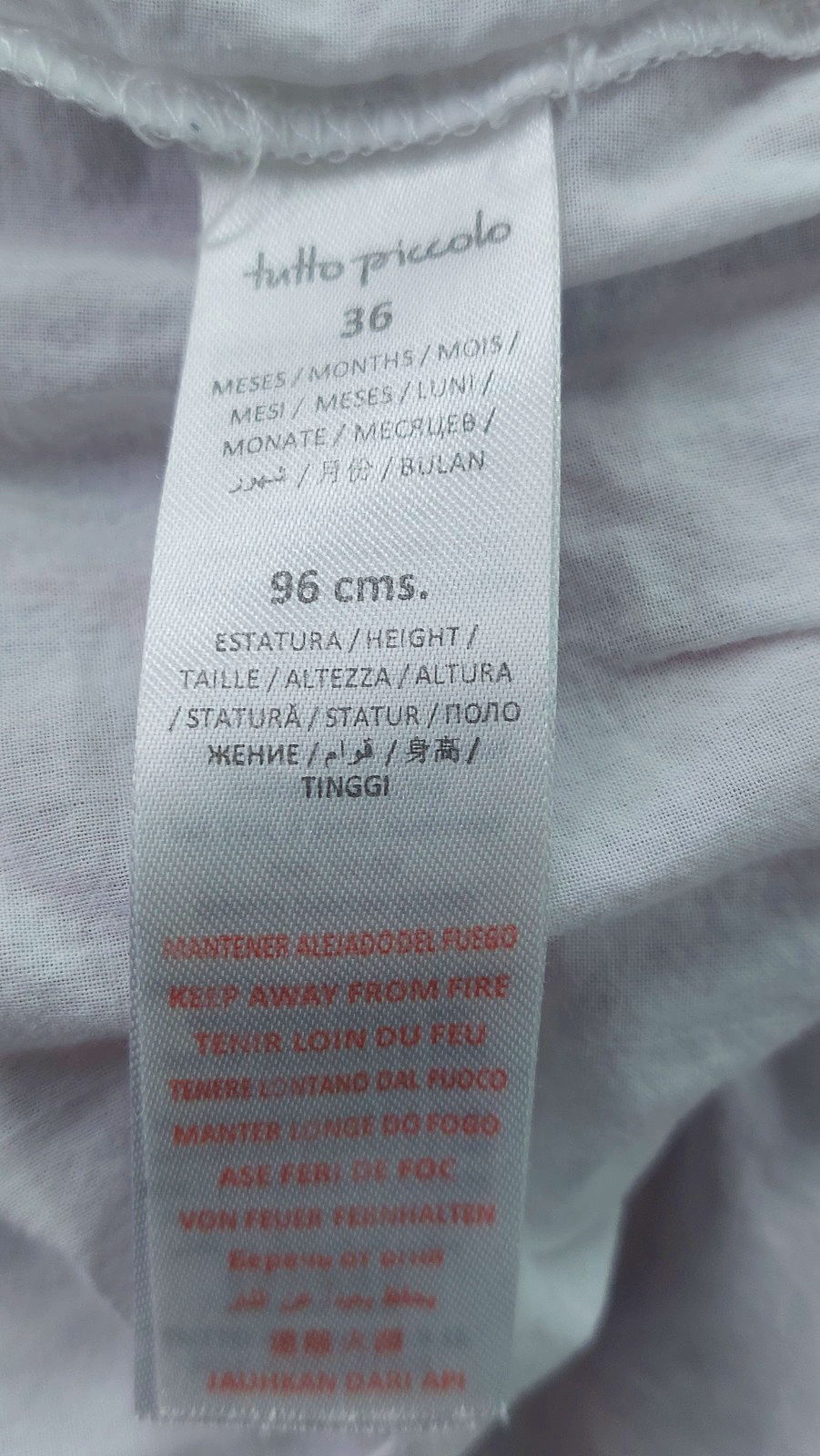 Tutto Piccolo Red Gingham Dress 3 Years