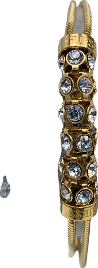 Guess Gold & Crystal Embellished Bracelet