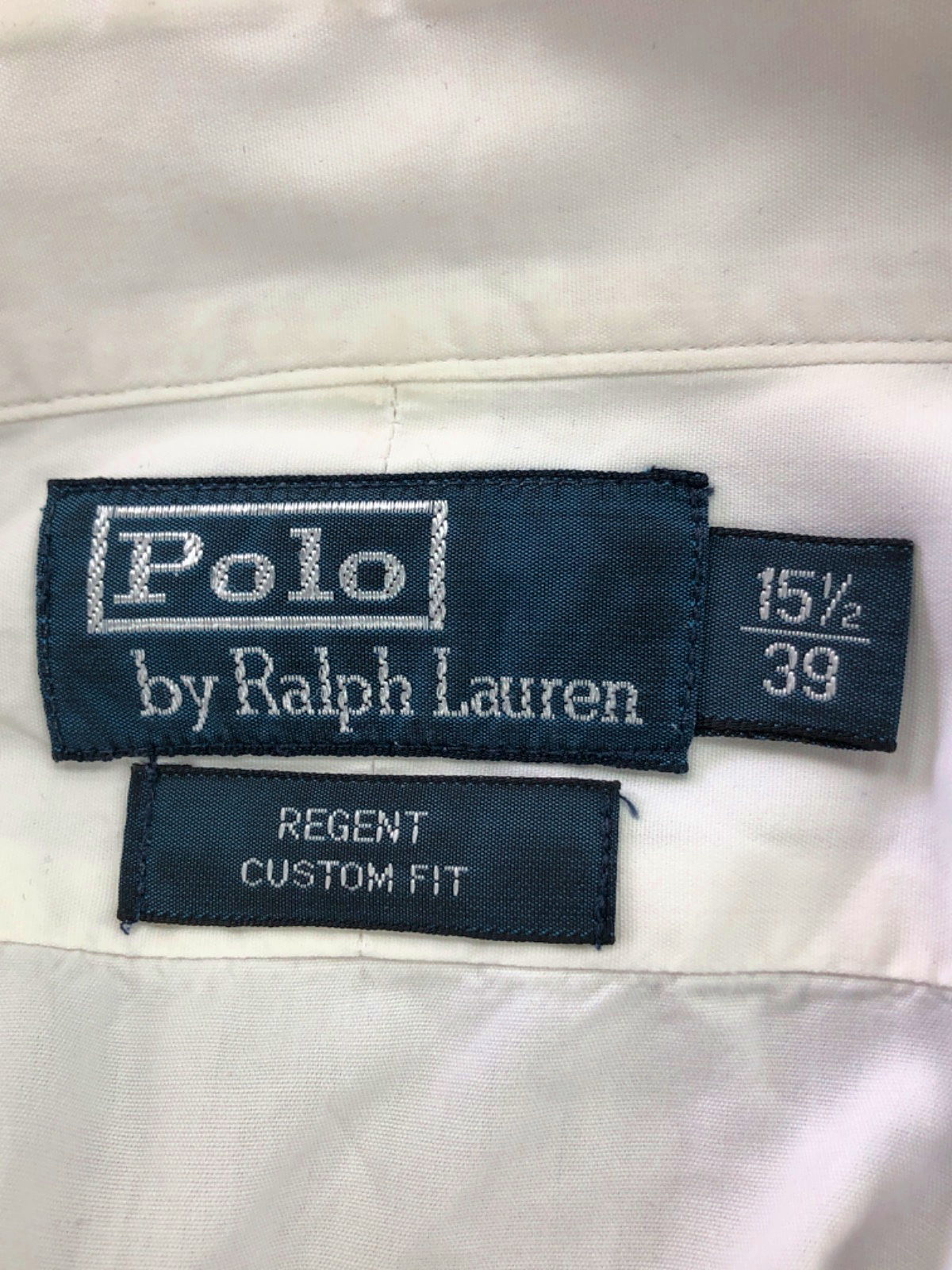 Polo Ralph Lauren White Regent Custom Fit Shirt 15.5 inch collar