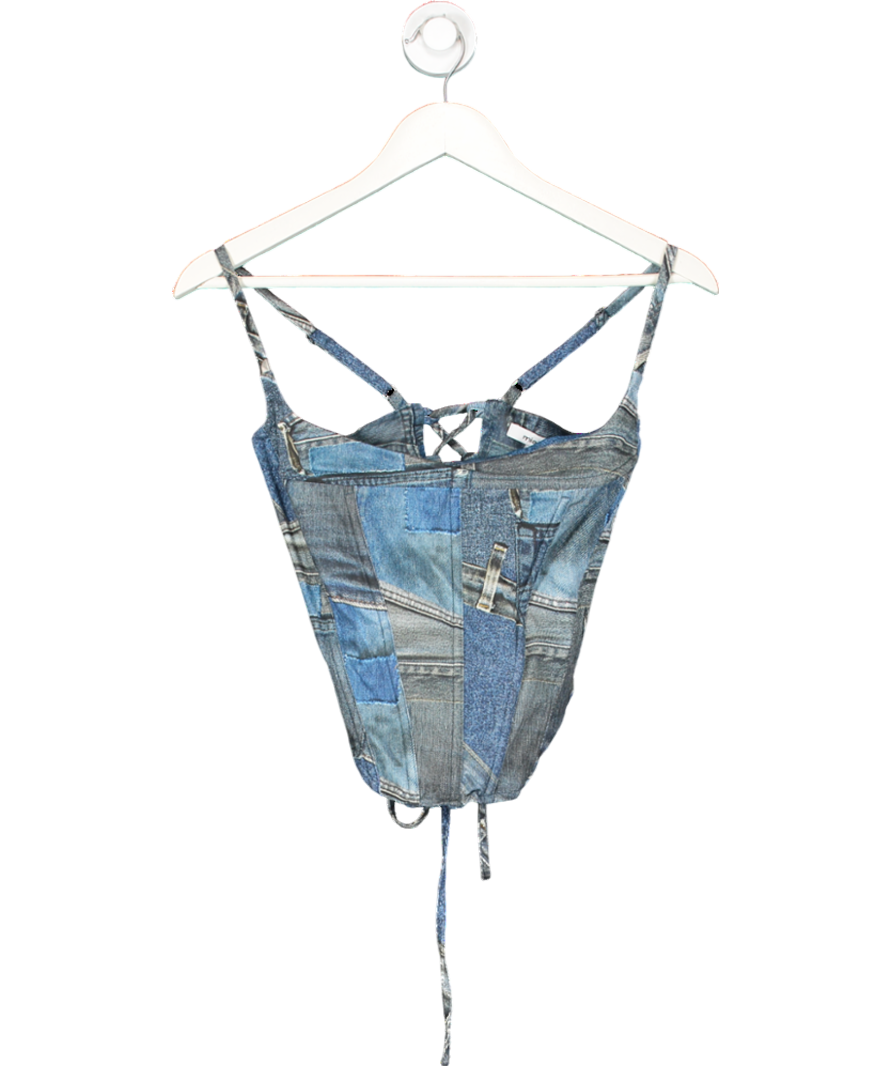 Miaou Blue Venus Corset UK M