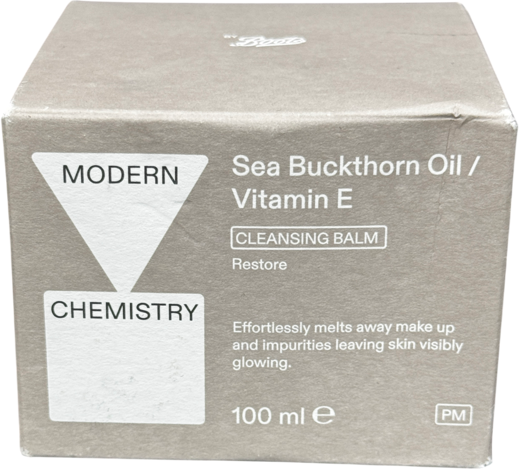 BOOTS Modern Chemistry Restore Cleansing Balm 100ML