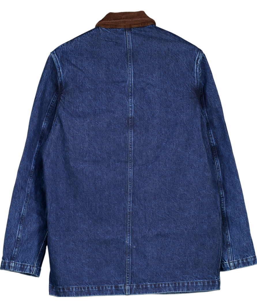 Aubin Blue Canwick Worker Jacket UK M