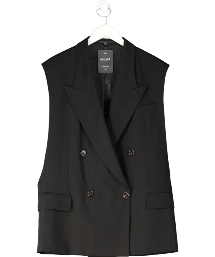 BOSS Black Sleeveless Double Breasted Sleeveless Blazer UK S