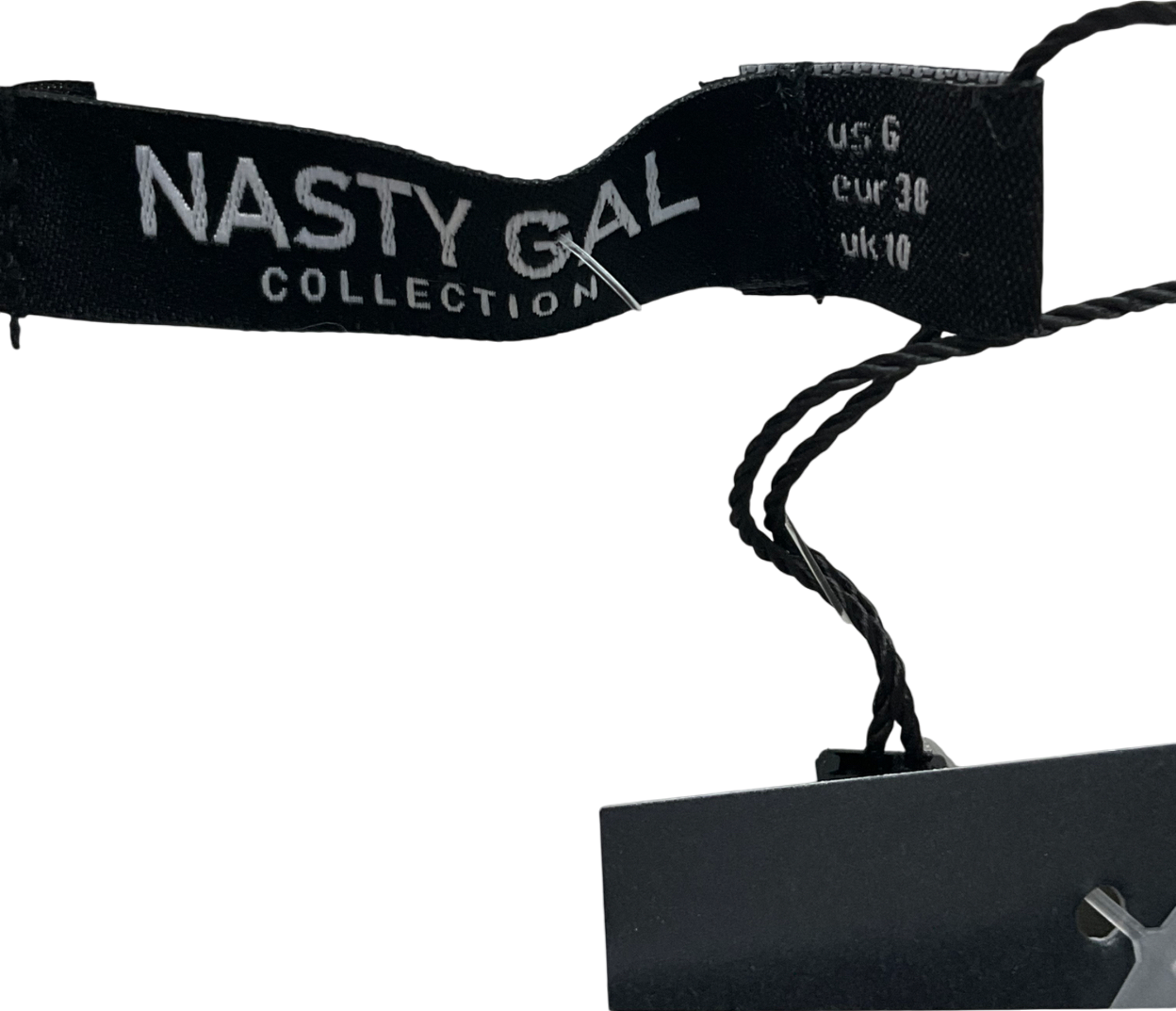 Nasty Gal Cream Faux Leather Jacket UK 6