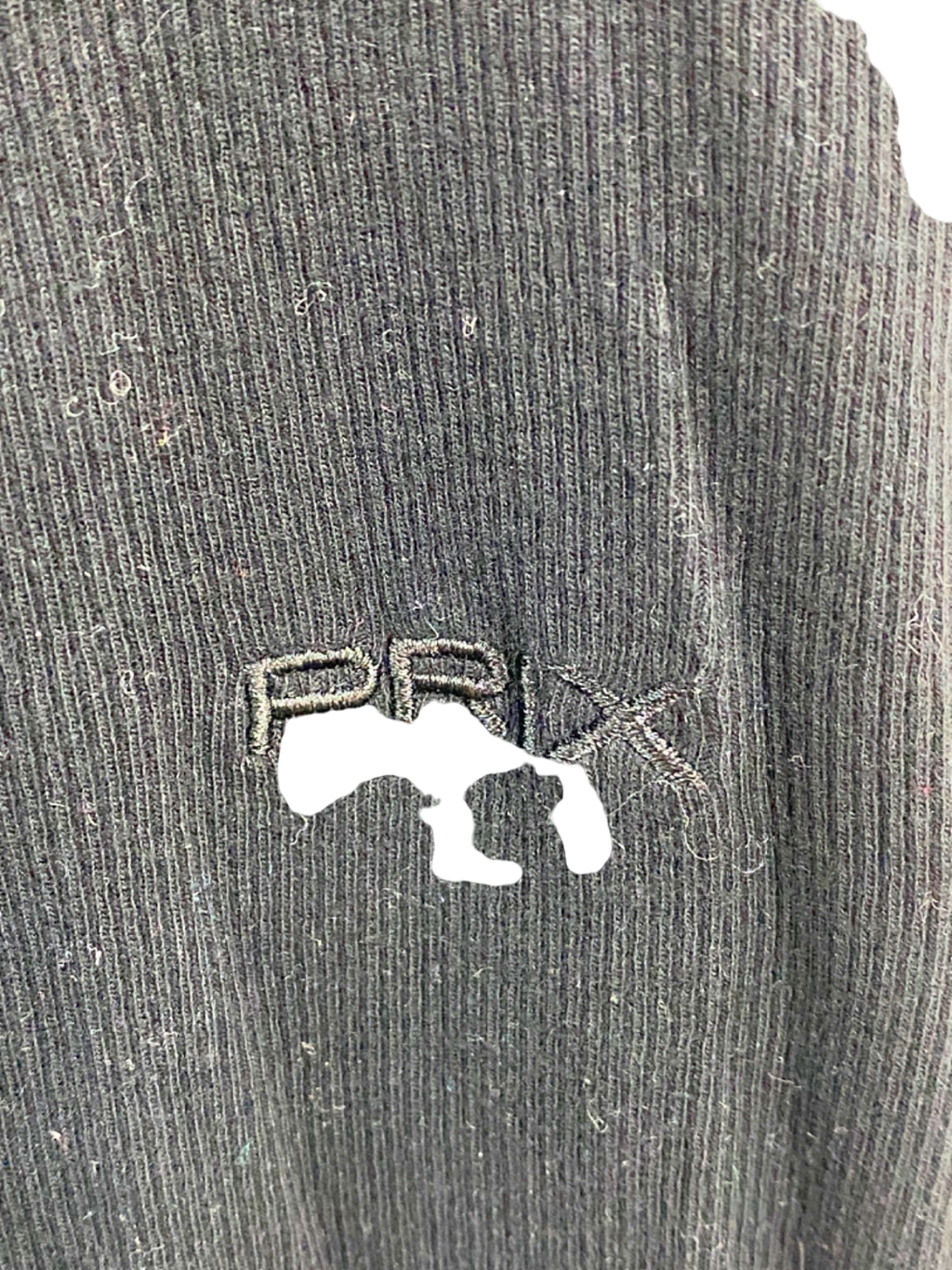 PRIX Black Ribbed Leggings S