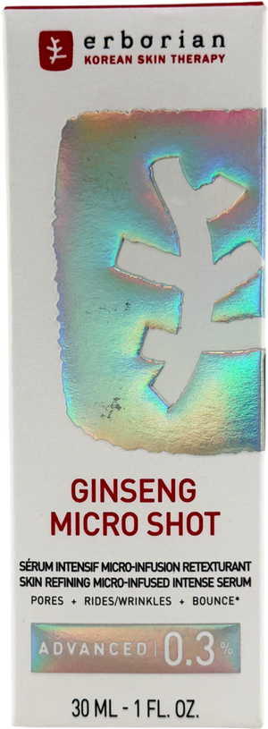 Erborian Ginseng Micro Shot Advanced 0.03% 30ml