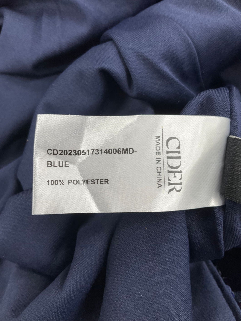 Cider Blue Sequin Mini Dress UK XXS