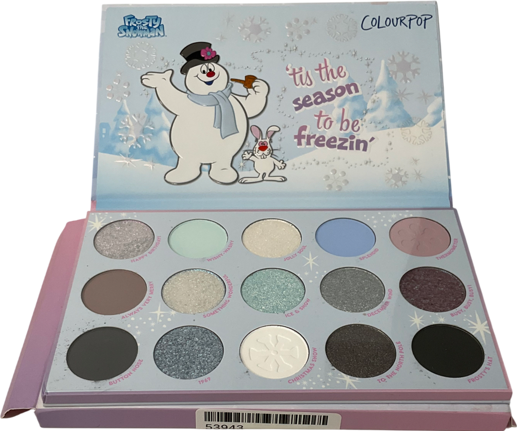 colourpop Frosty The Snowman X Opposing Colourpop 16.5
