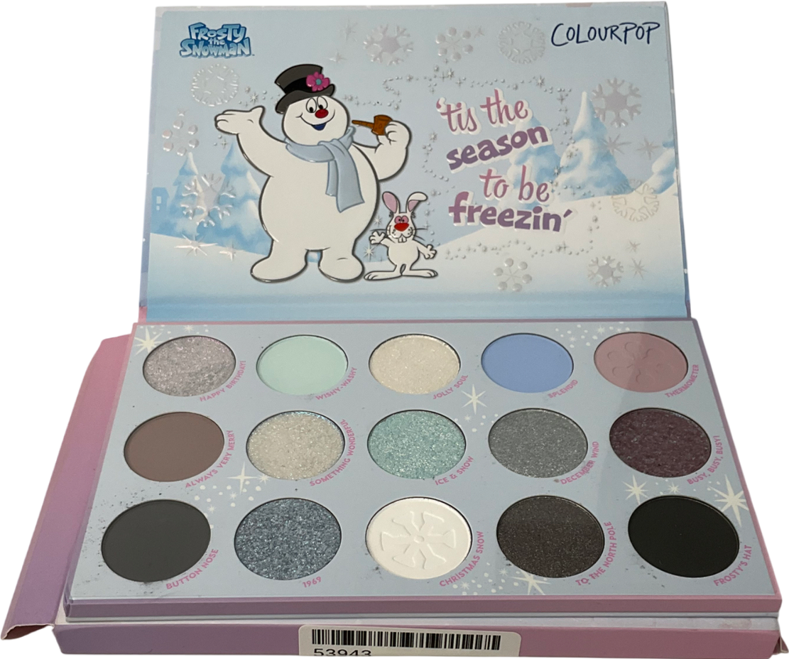 colourpop Frosty The Snowman X Opposing Colourpop 16.5