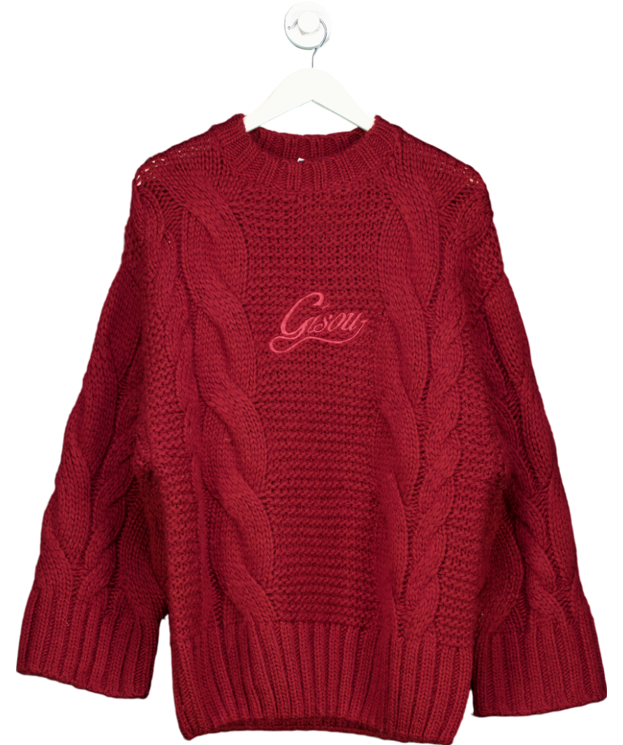 GISOU Red The Holiday Sweater One Size
