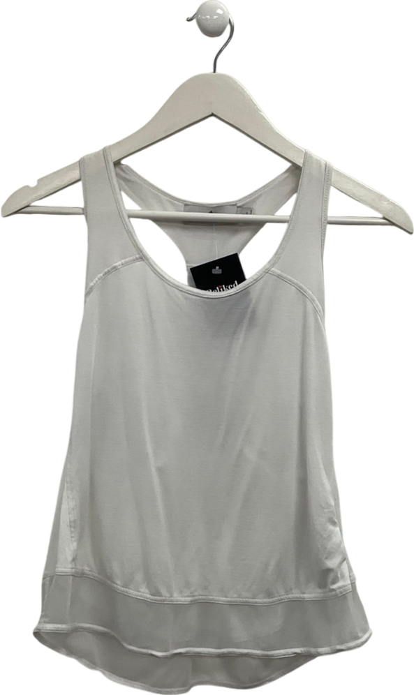 adidas Stella Mccartney White Tank Top UK S