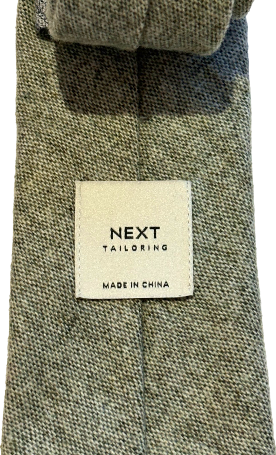 Next Grey Tailored Tie One Size